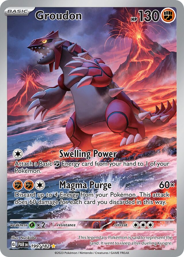 Groudon ilustrace