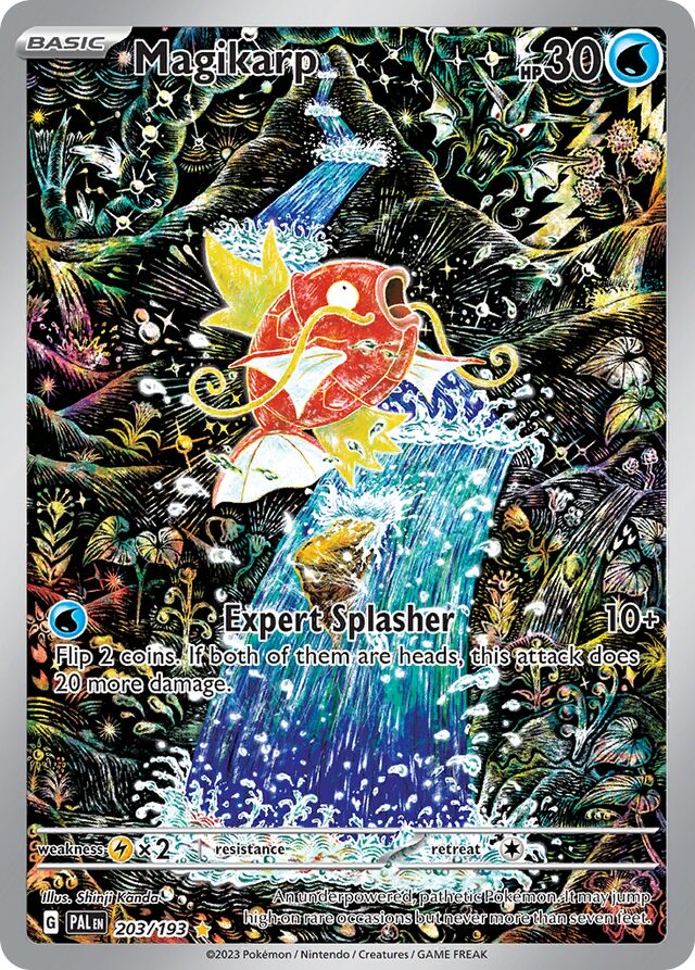 Magikarp ilustrace